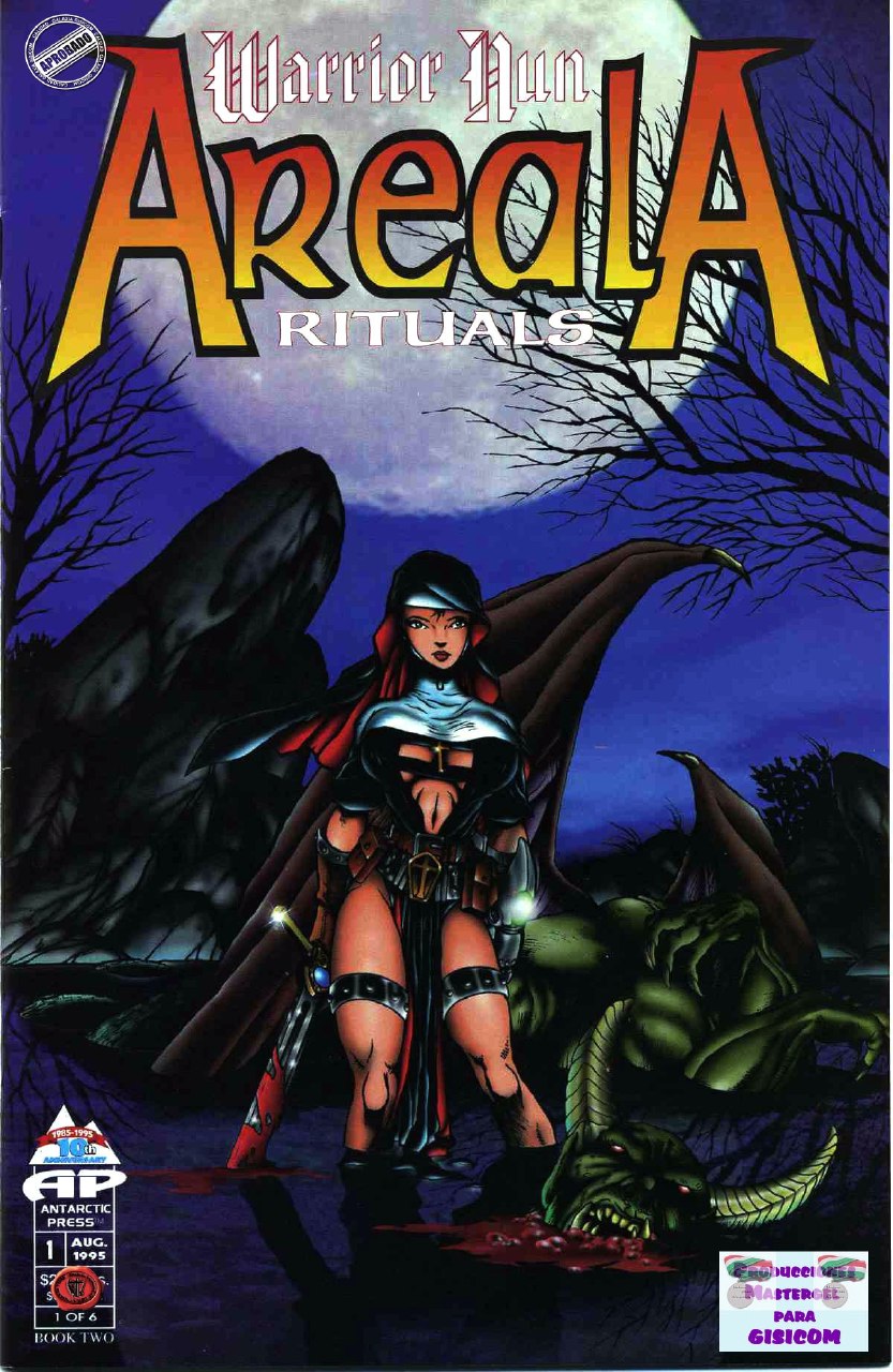 Portada ampliada de Warrior Nun ArealA RITUALE