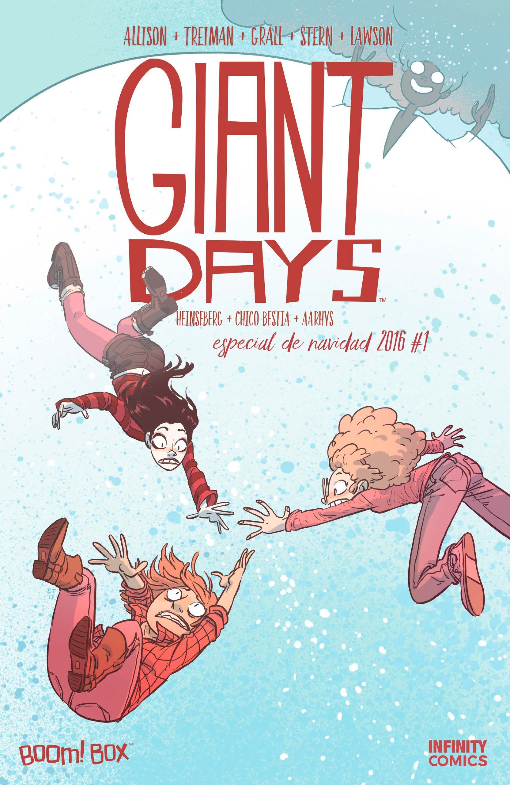 Portada ampliada de Giant Days