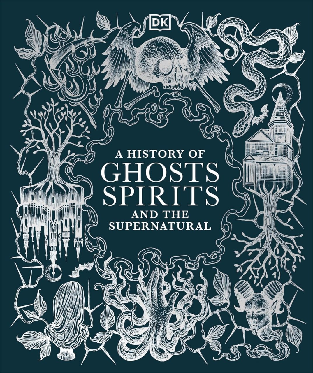 Portada ampliada de A HISTORY OF GHOSTS SPIRITS AND THE SUPERNATURAL