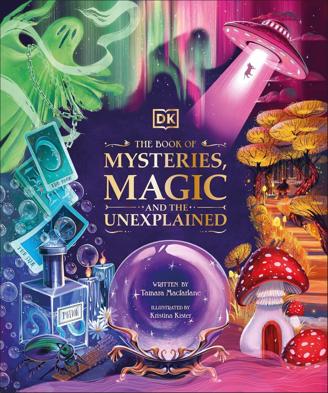 Portada ampliada de The Book of Mysteries, Magic and the Unexplained