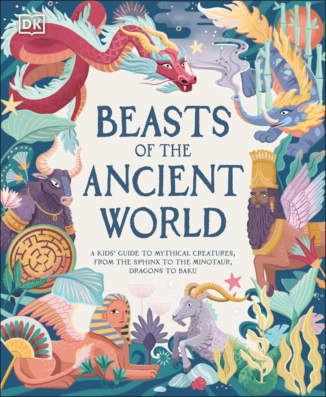 Portada ampliada de BEASTS OF THE ANCIENT WORLD