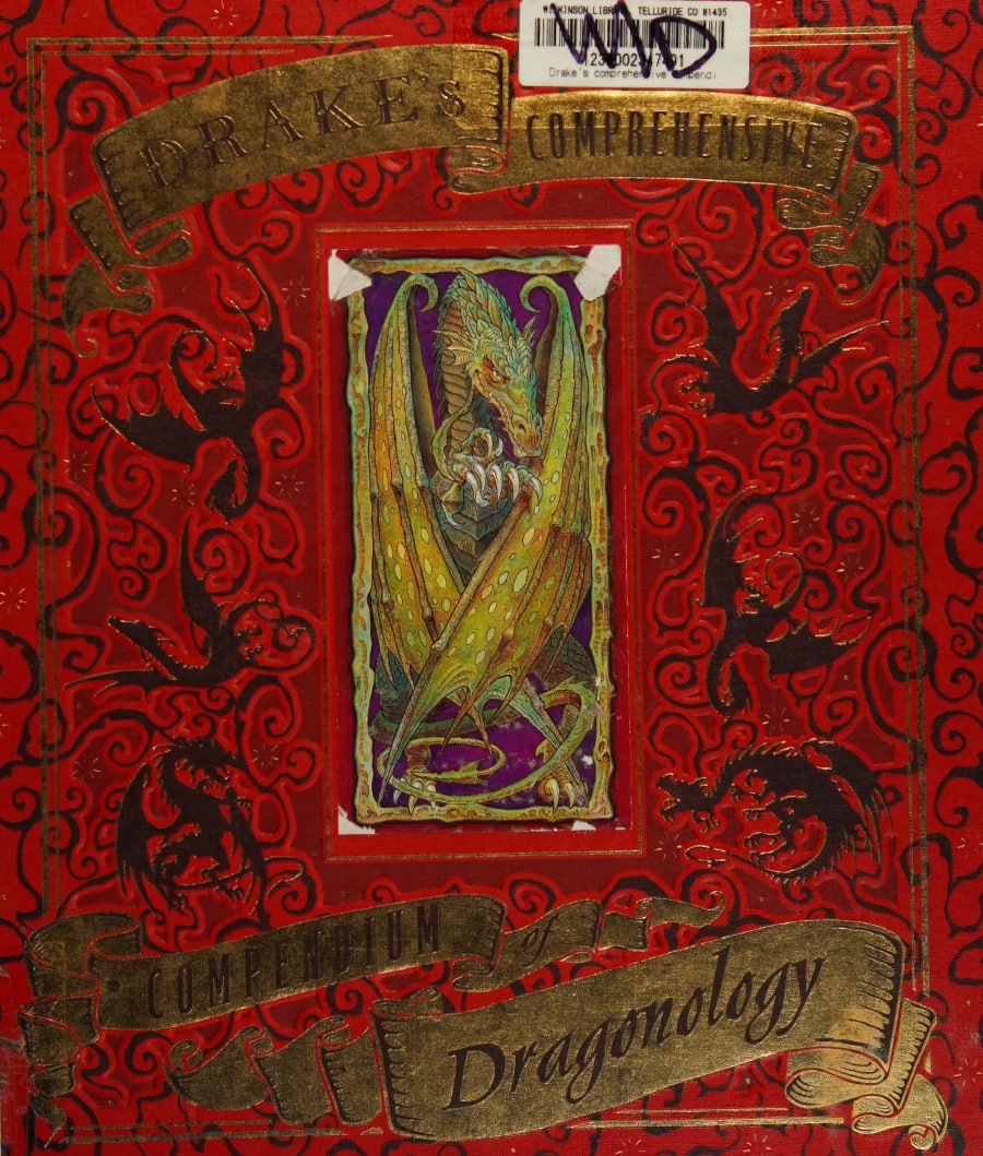 Portada ampliada de Dragonology