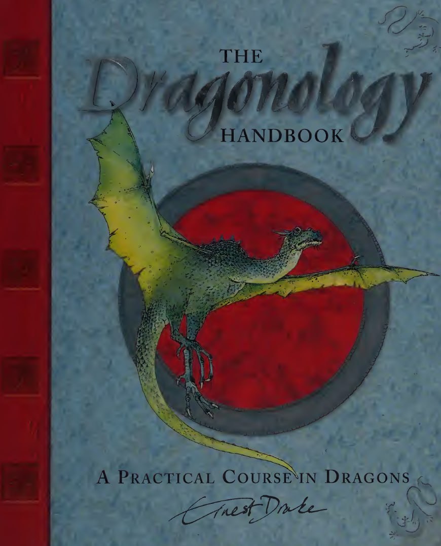 Portada ampliada de The Dragonology Handbook