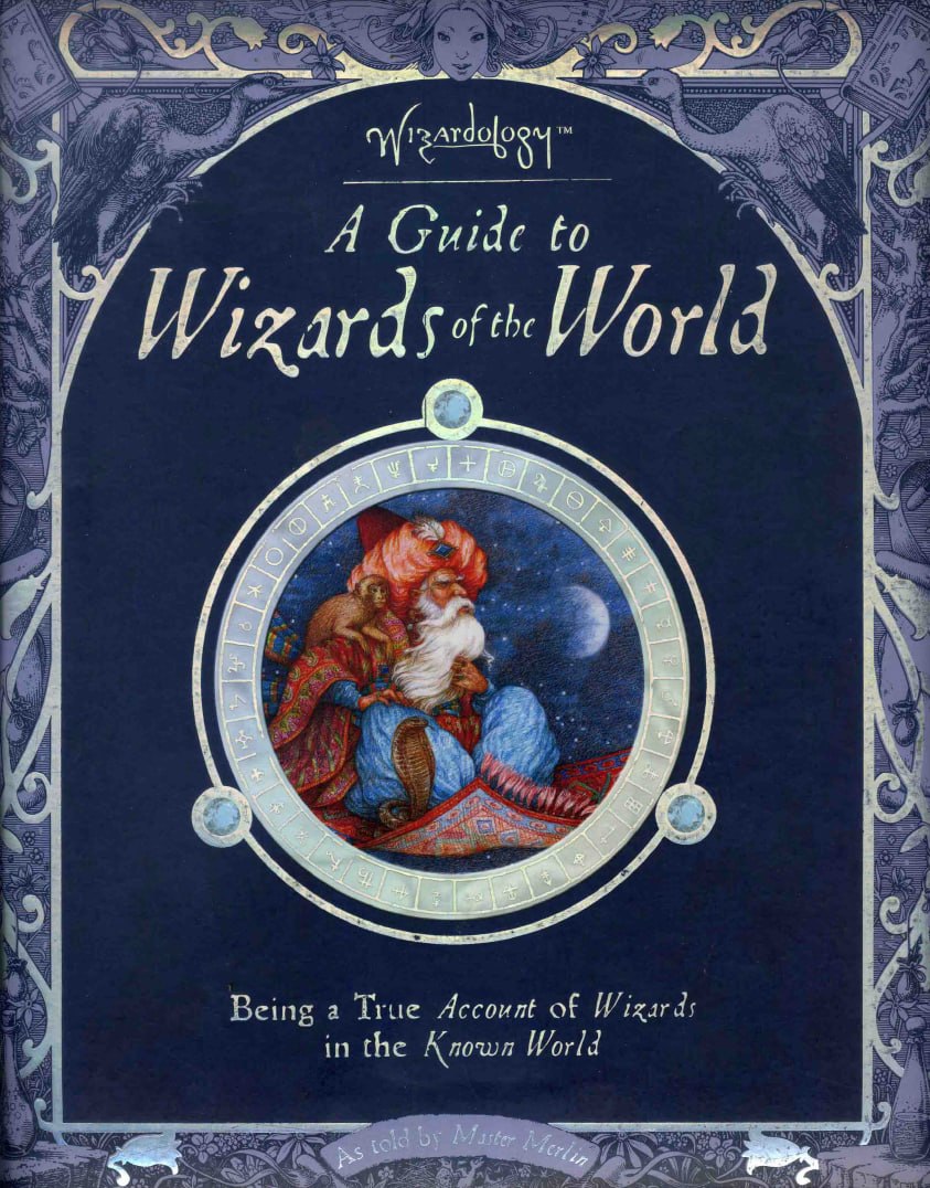Portada ampliada de A Guide to Wizards of the World