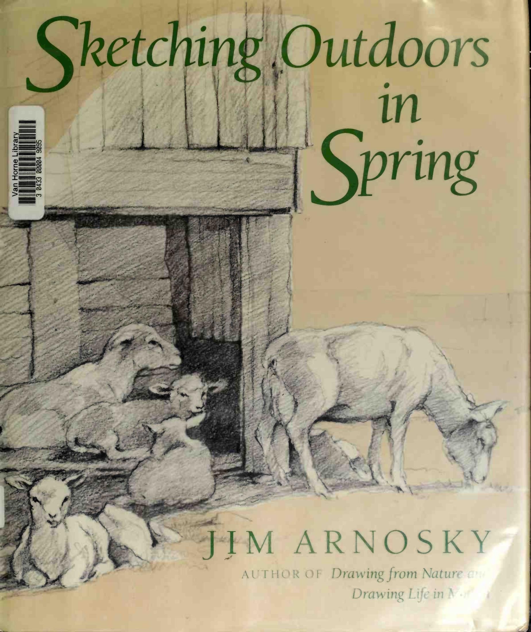 Portada ampliada de Sketching Outdoors in Spring