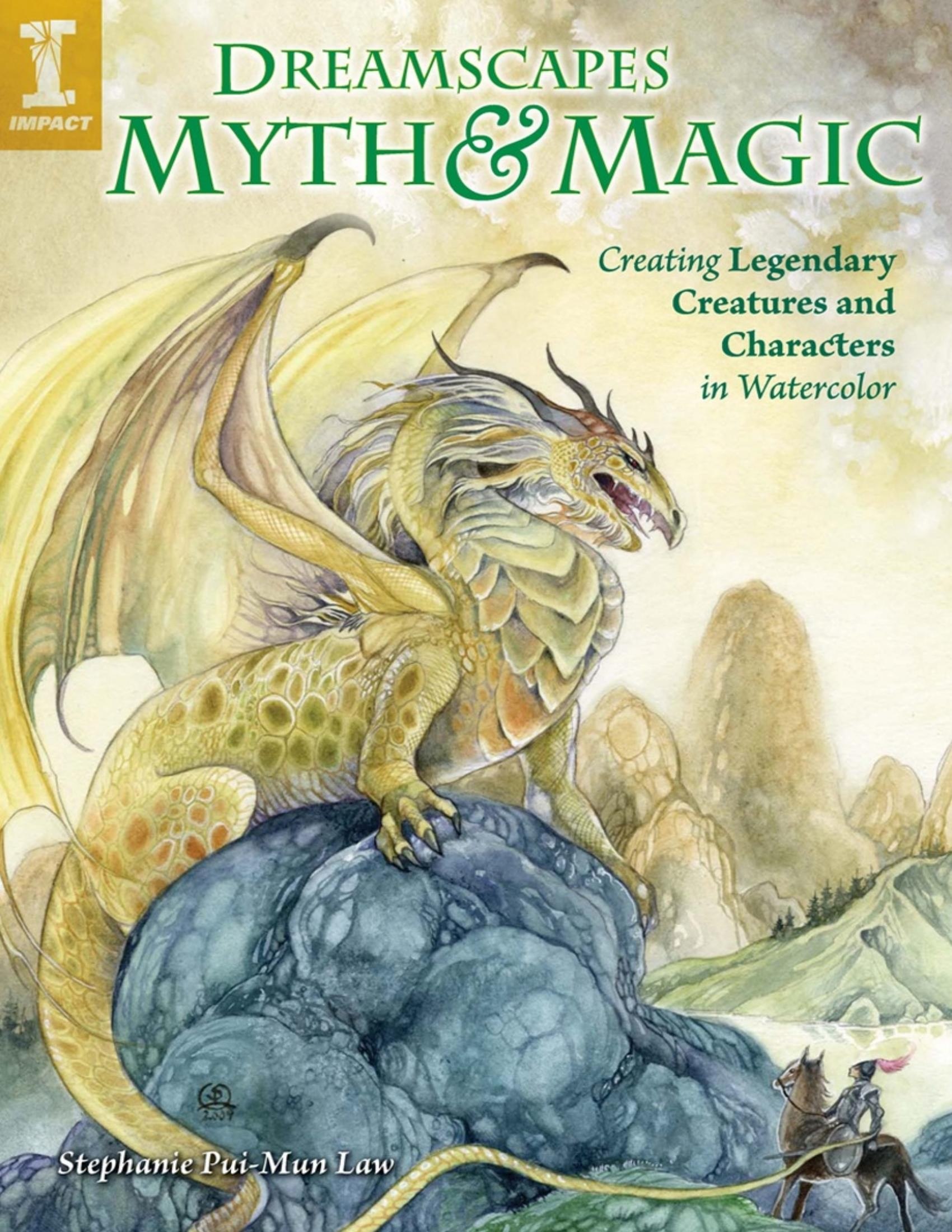 Portada ampliada de Dreamscapes Myth & Magic