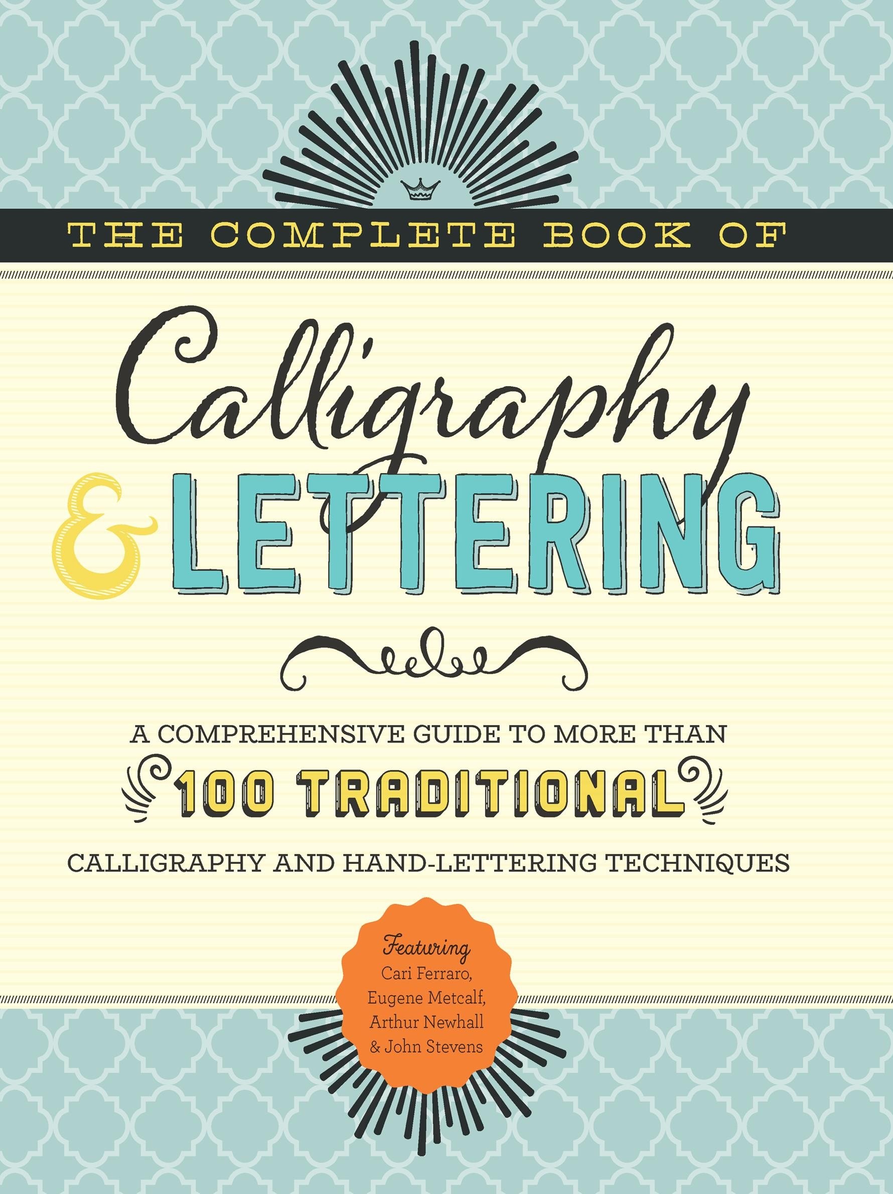 Portada ampliada de The Complete Book of Calligraphy & Lettering