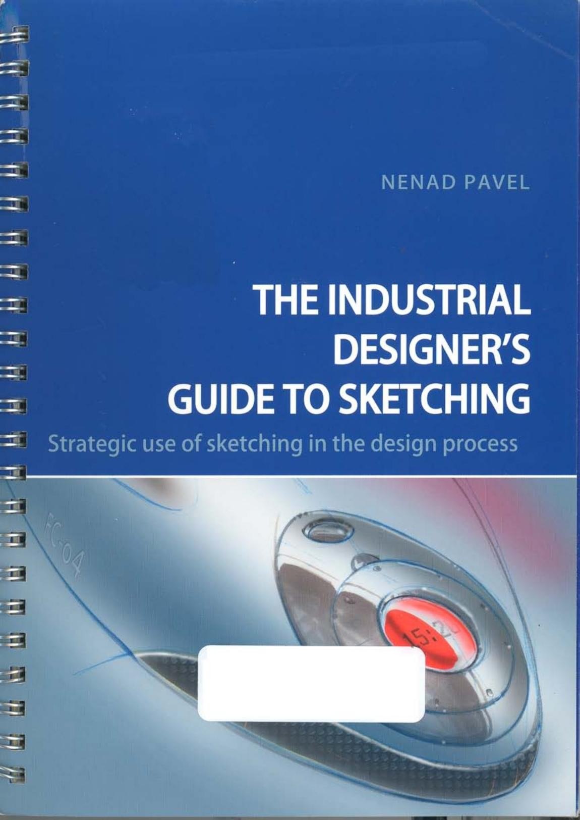 Portada ampliada de THE INDUSTRIAL DESIGNER'S GUIDE TO SKETCHING