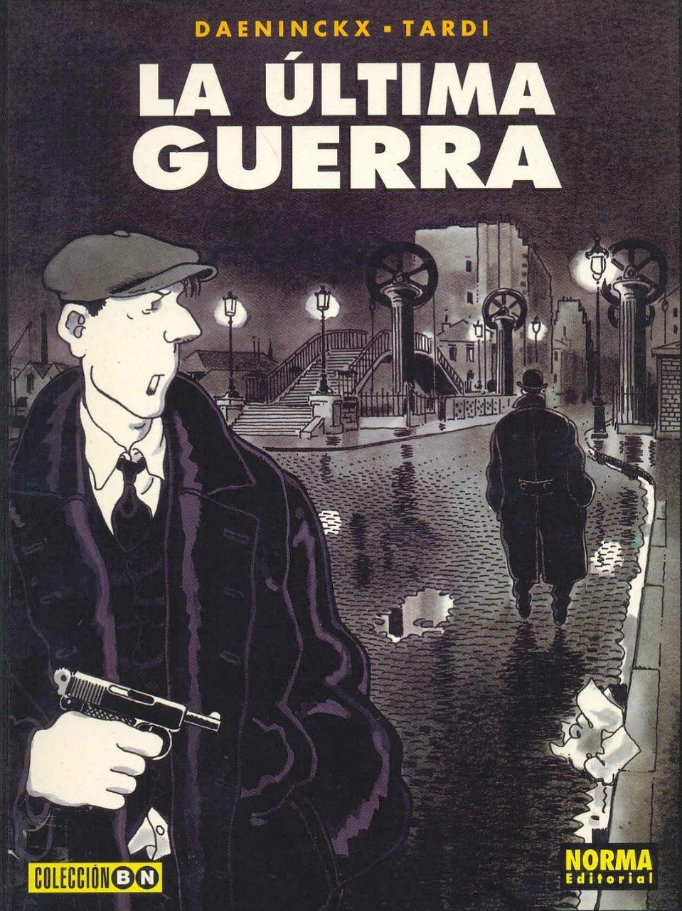 Portada ampliada de La última guerra