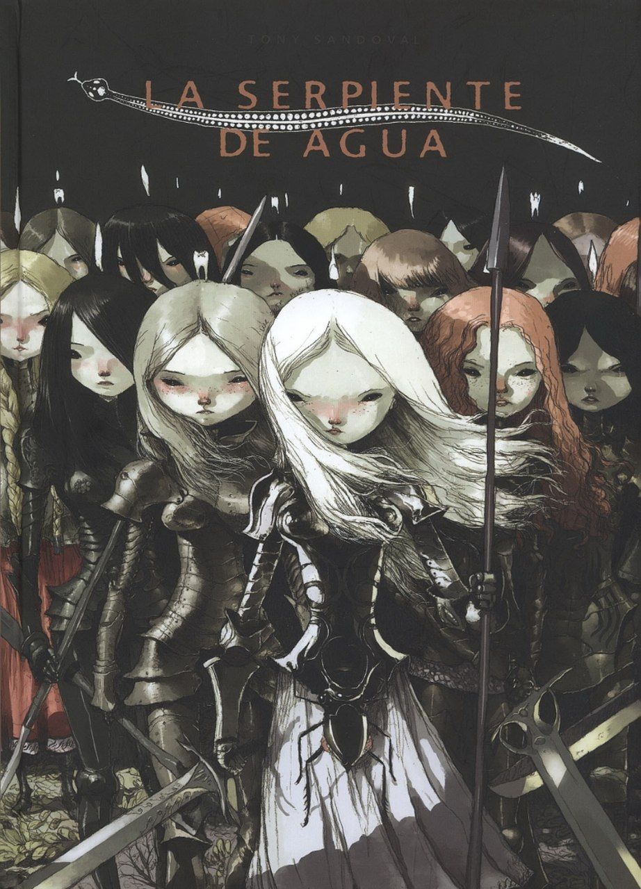 Portada ampliada de LA SERPIENTE DE AGUA