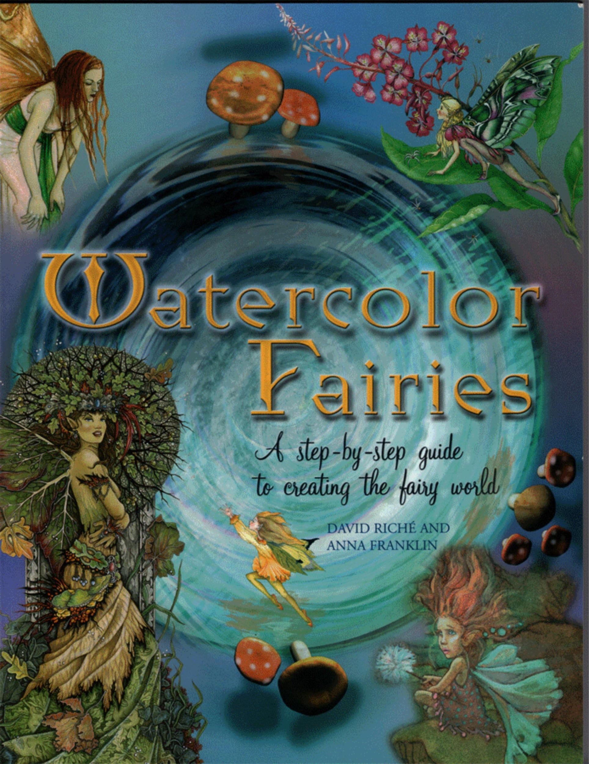 Portada ampliada de Watercolor Fairies