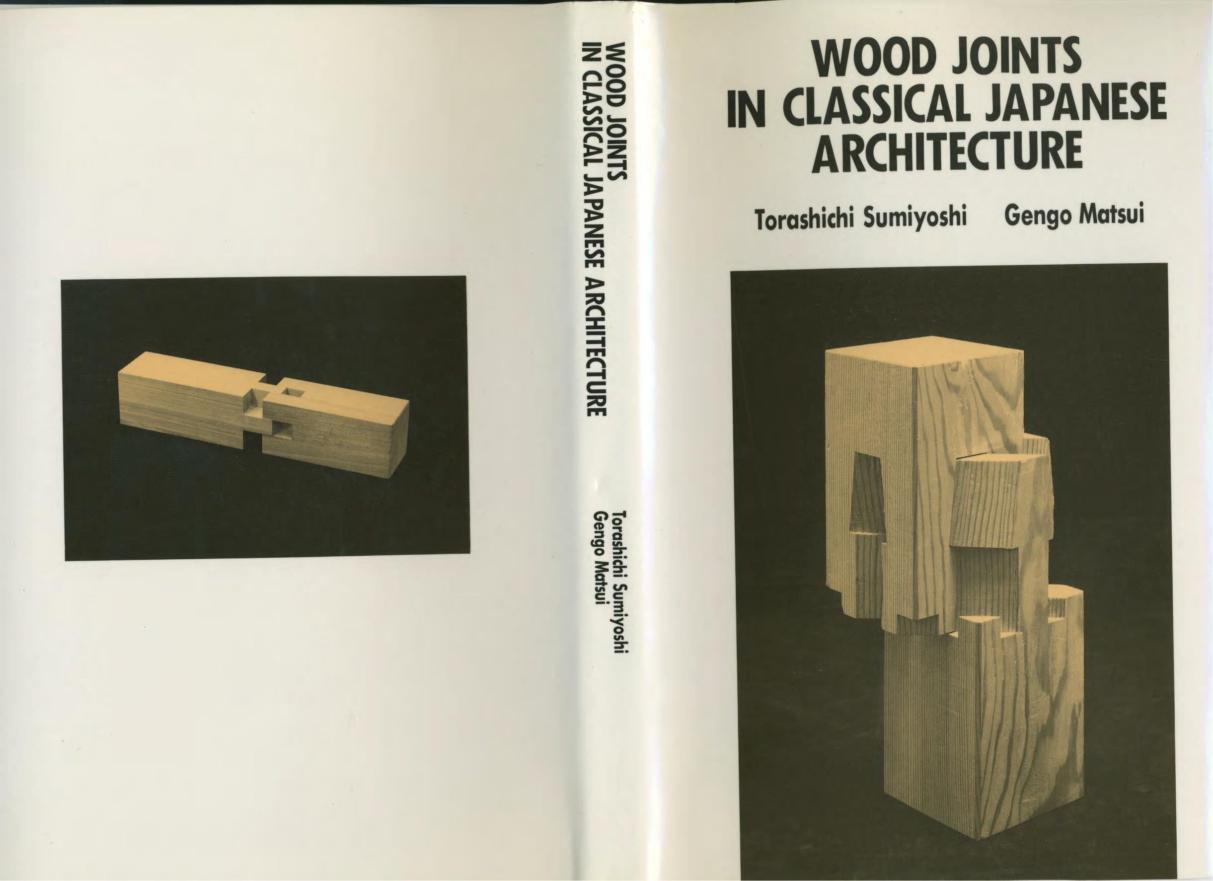 Portada ampliada de WOOD JOINTS IN CLASSICAL JAPANESE ARCHITECTURE