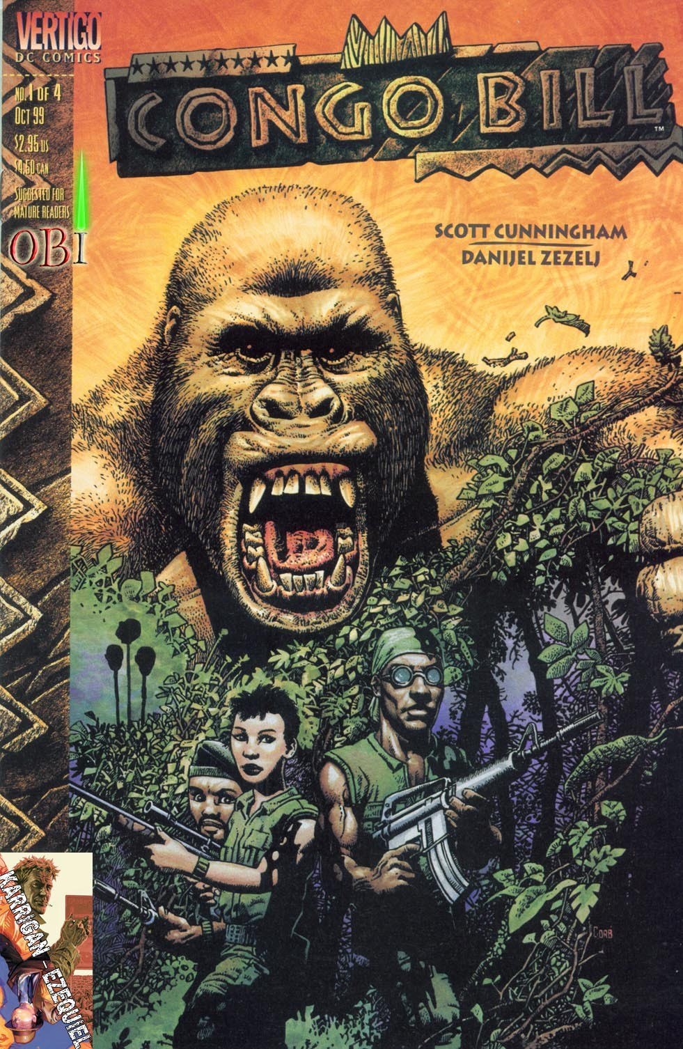 Portada ampliada de CONGO BILL