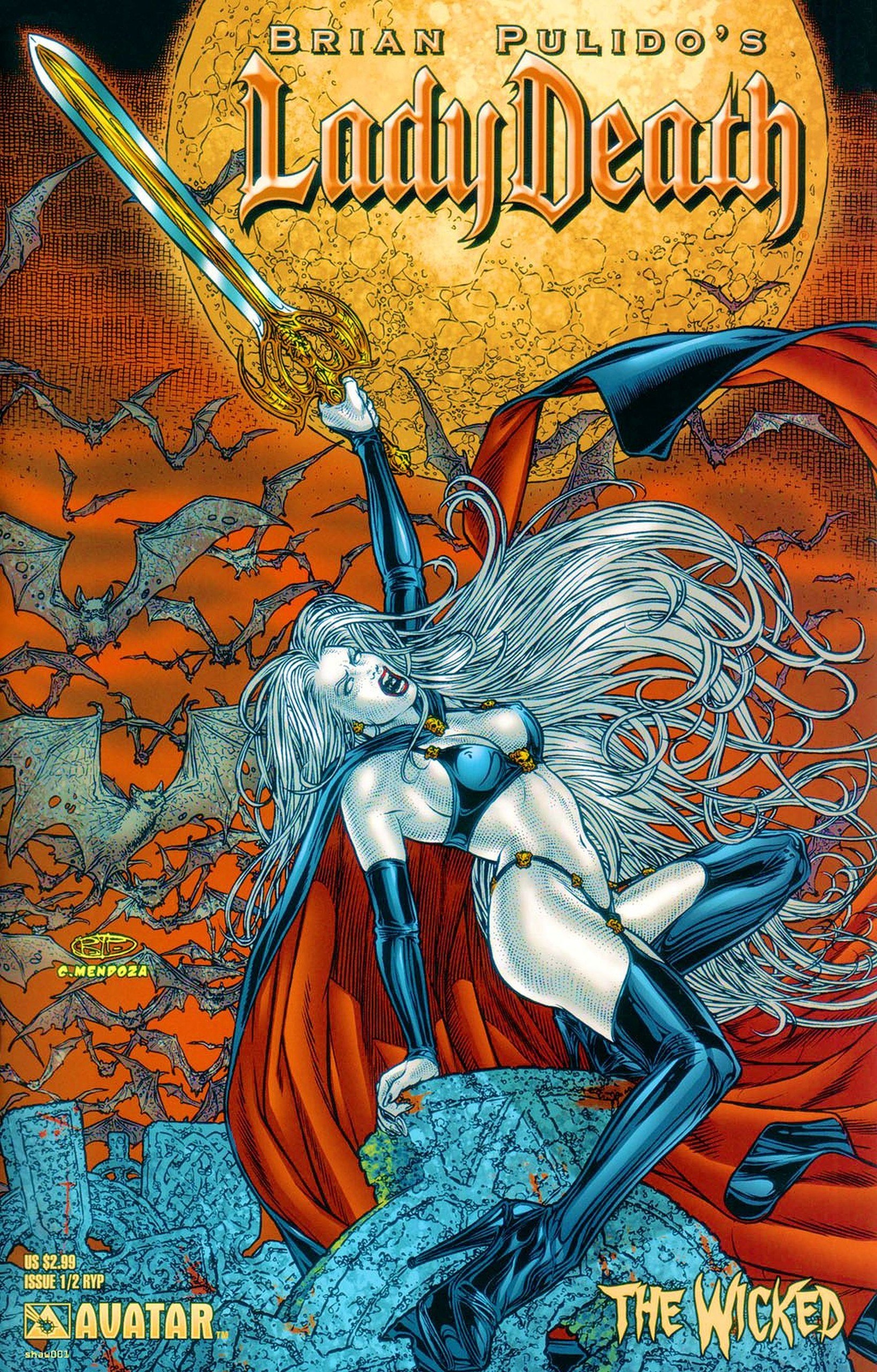 Portada ampliada de Lady Death