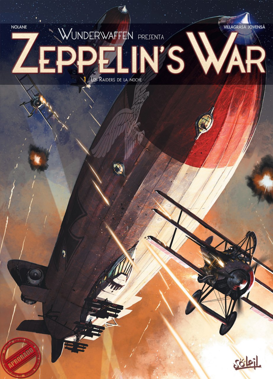 Portada ampliada de ZEPPELIN'S WAR