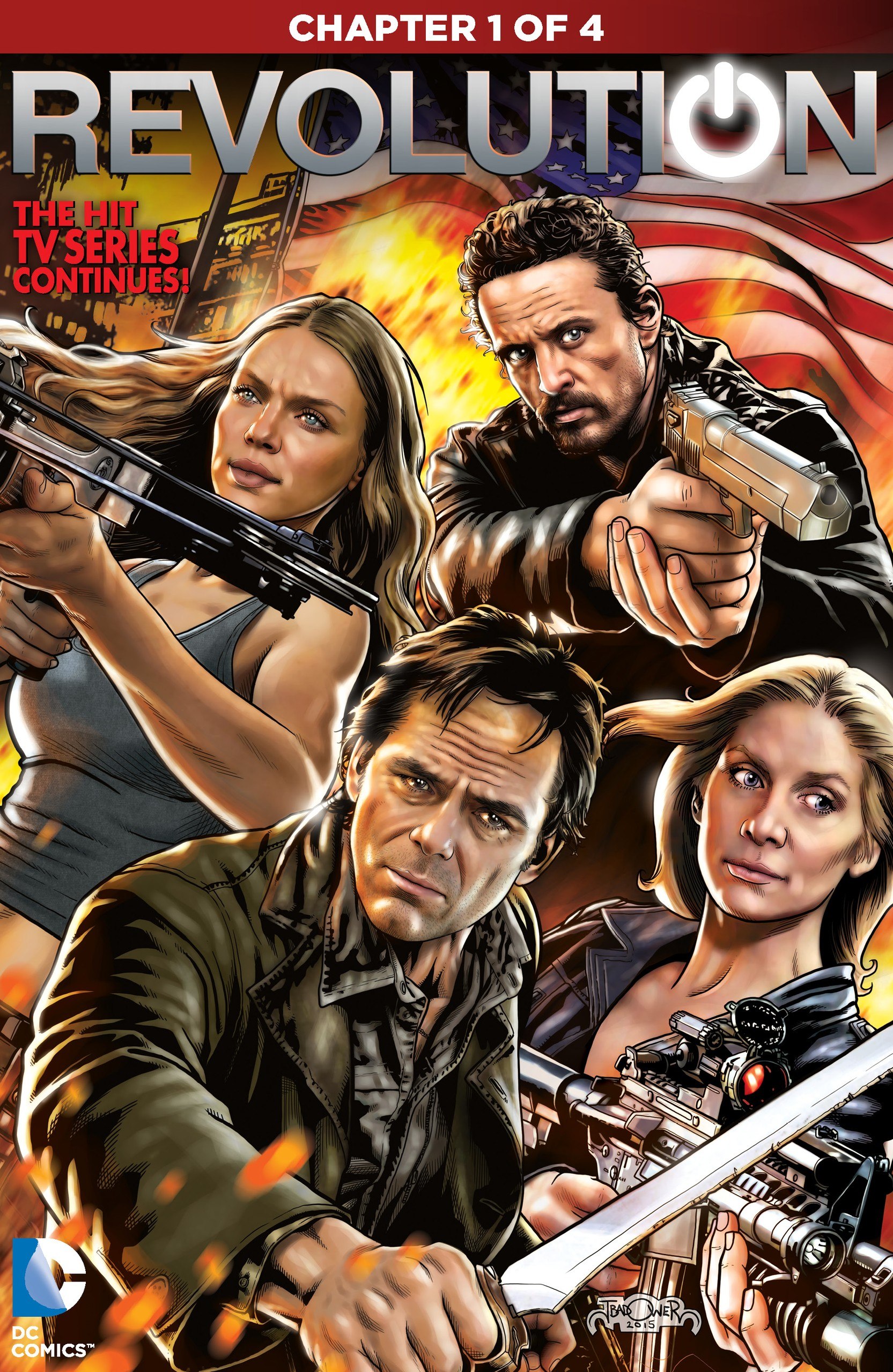 Portada ampliada de REVOLUTION
