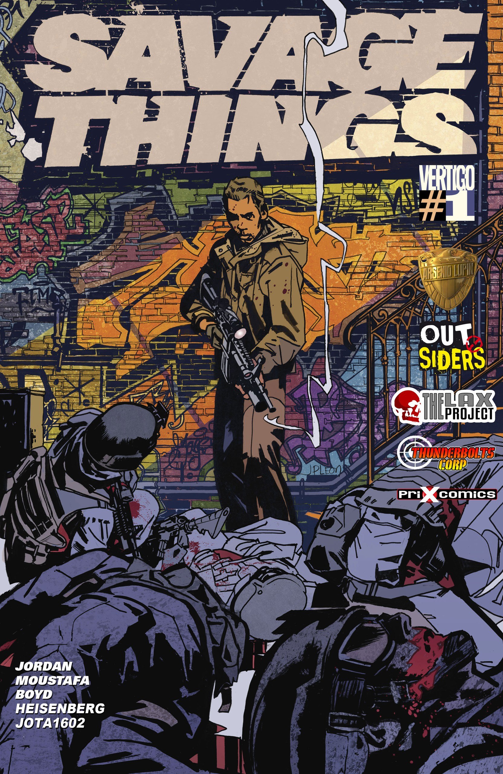 Portada ampliada de SAVAGE THINGS