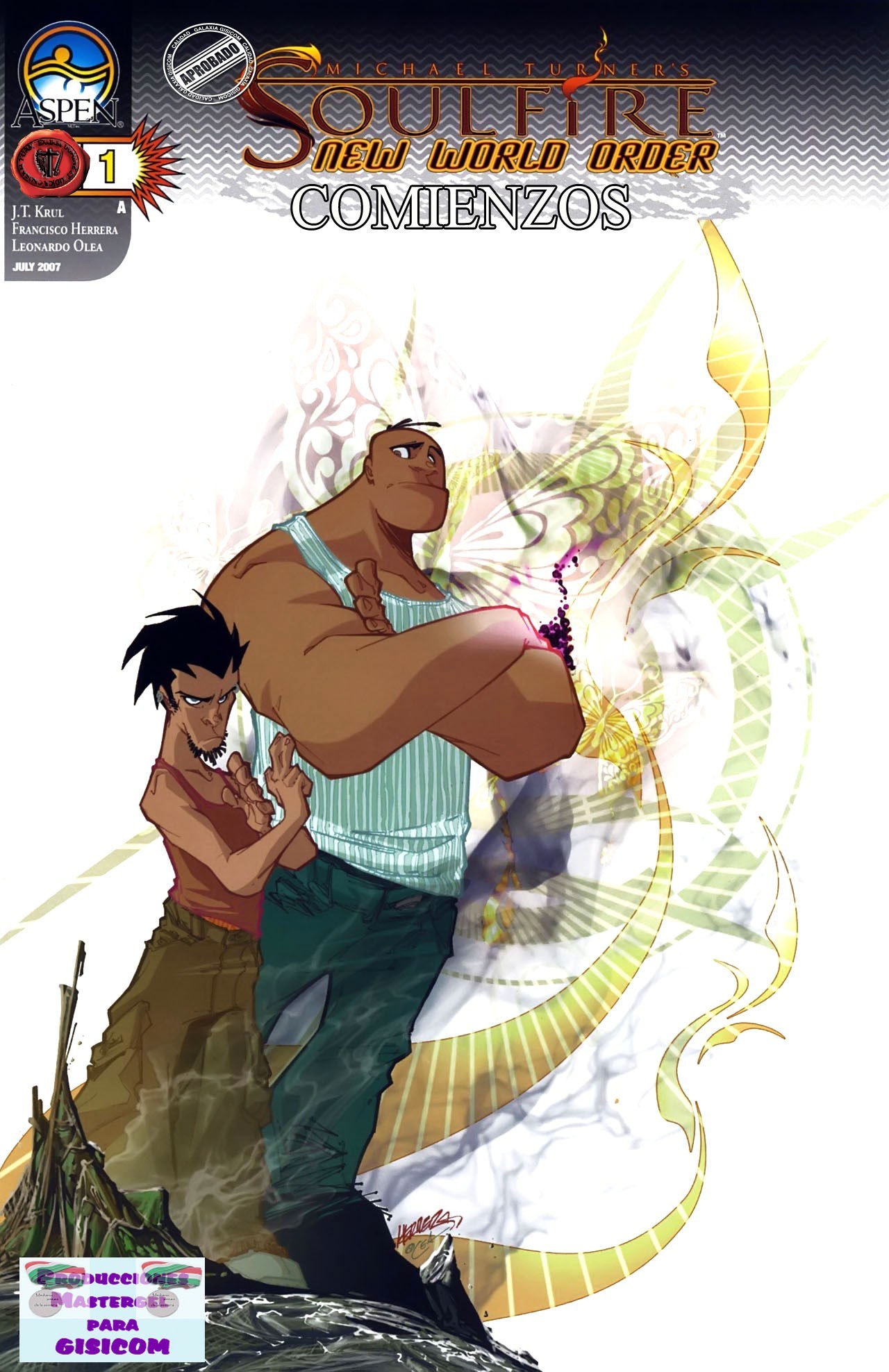 Portada ampliada de SOULFIRE NEW WORLD ORDER COMIENZOS