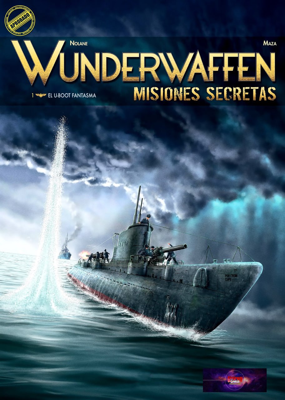 Portada ampliada de WUNDERWAFFEN MISIONES SECRETAS