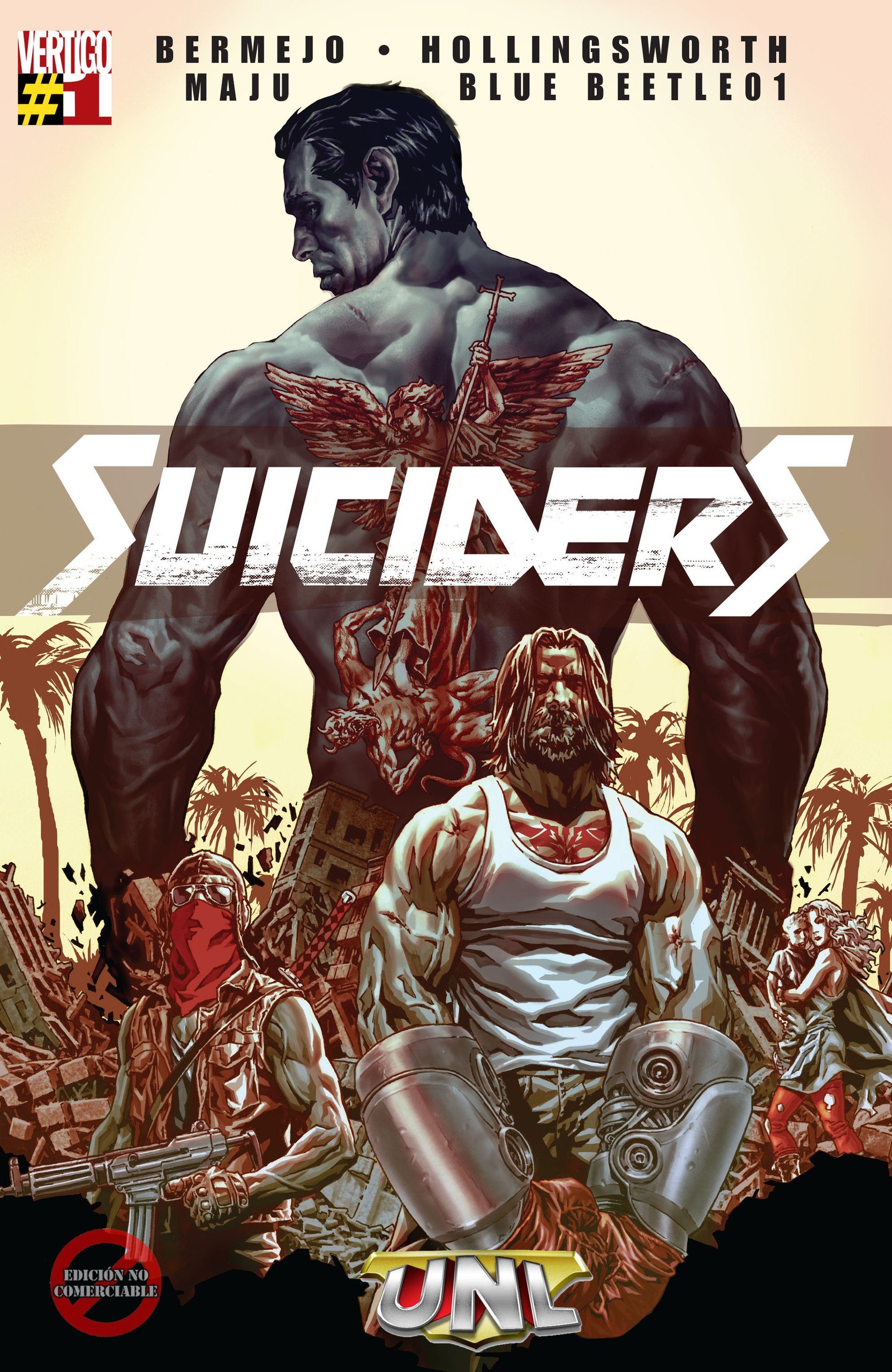 Portada ampliada de SUICIDERS