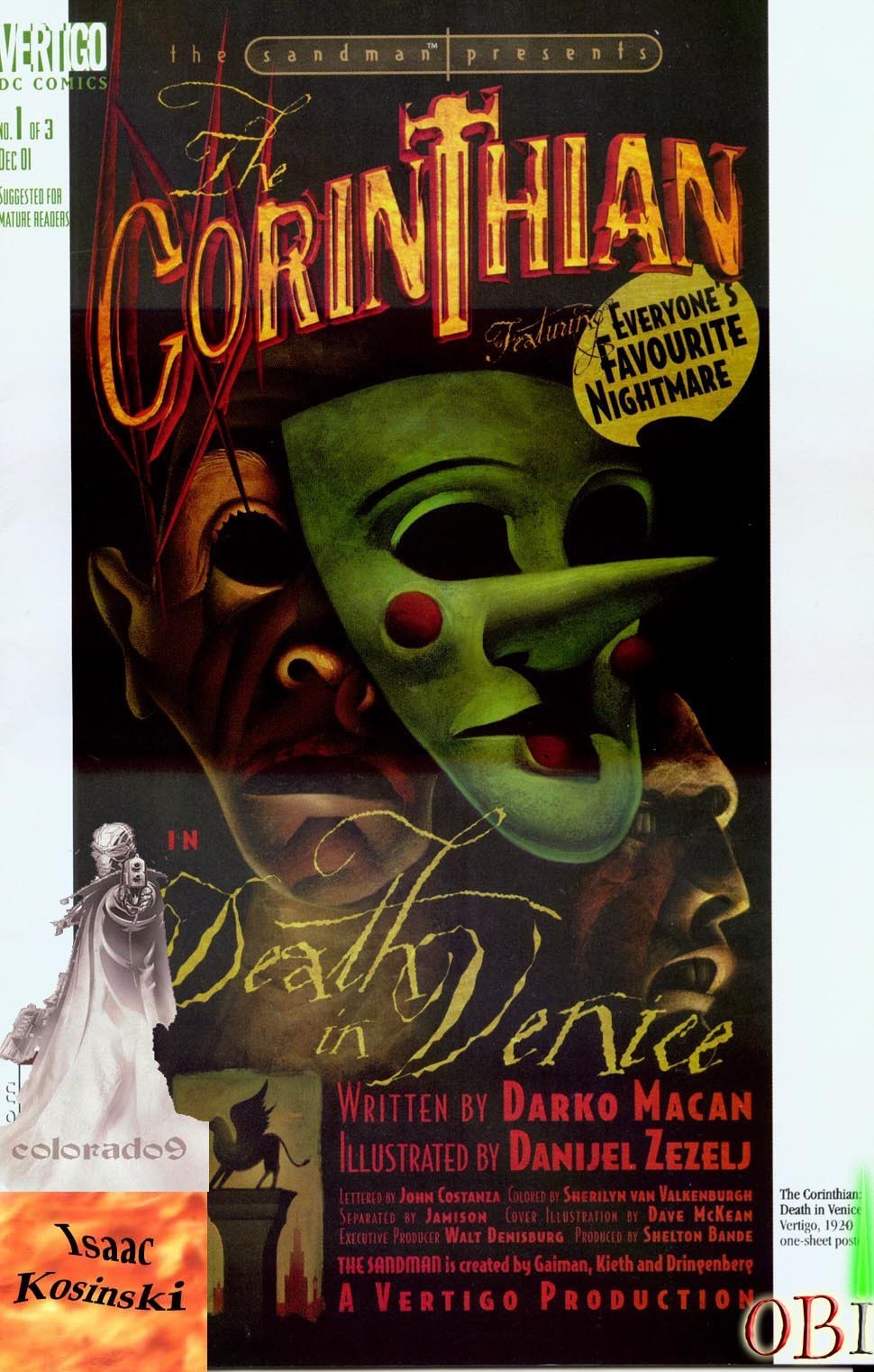 Portada ampliada de The Corinthian