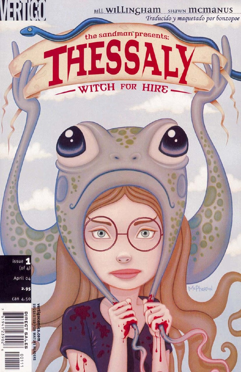 Portada ampliada de THESSALY WITCH FOR HIRE