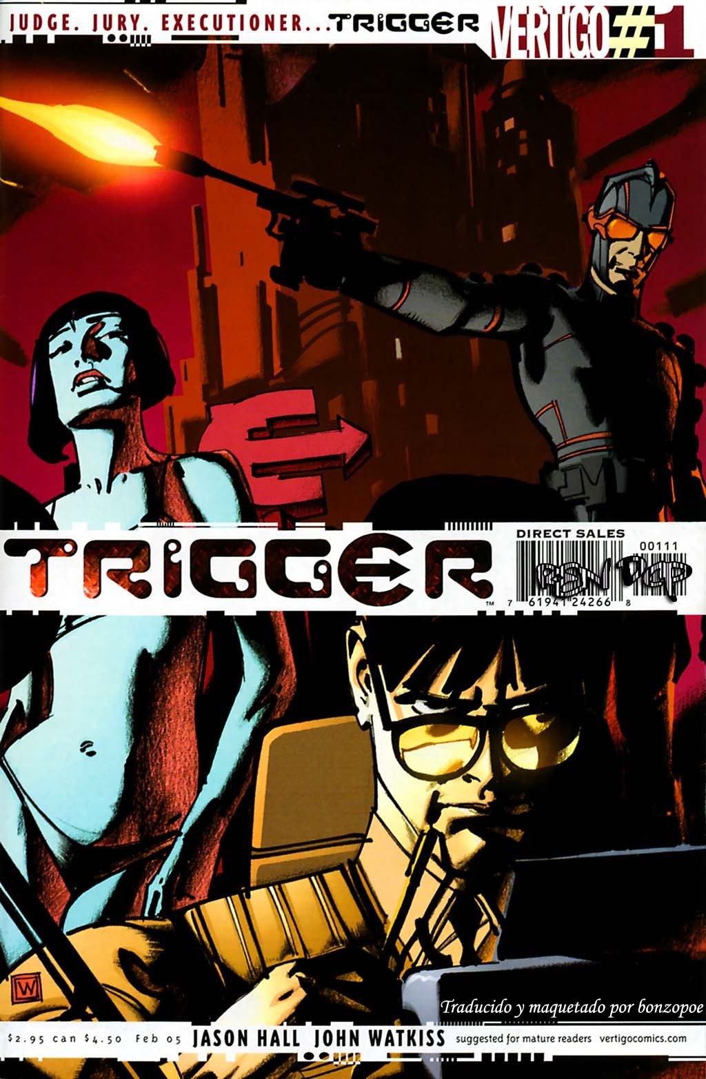 Portada ampliada de TRIGGER