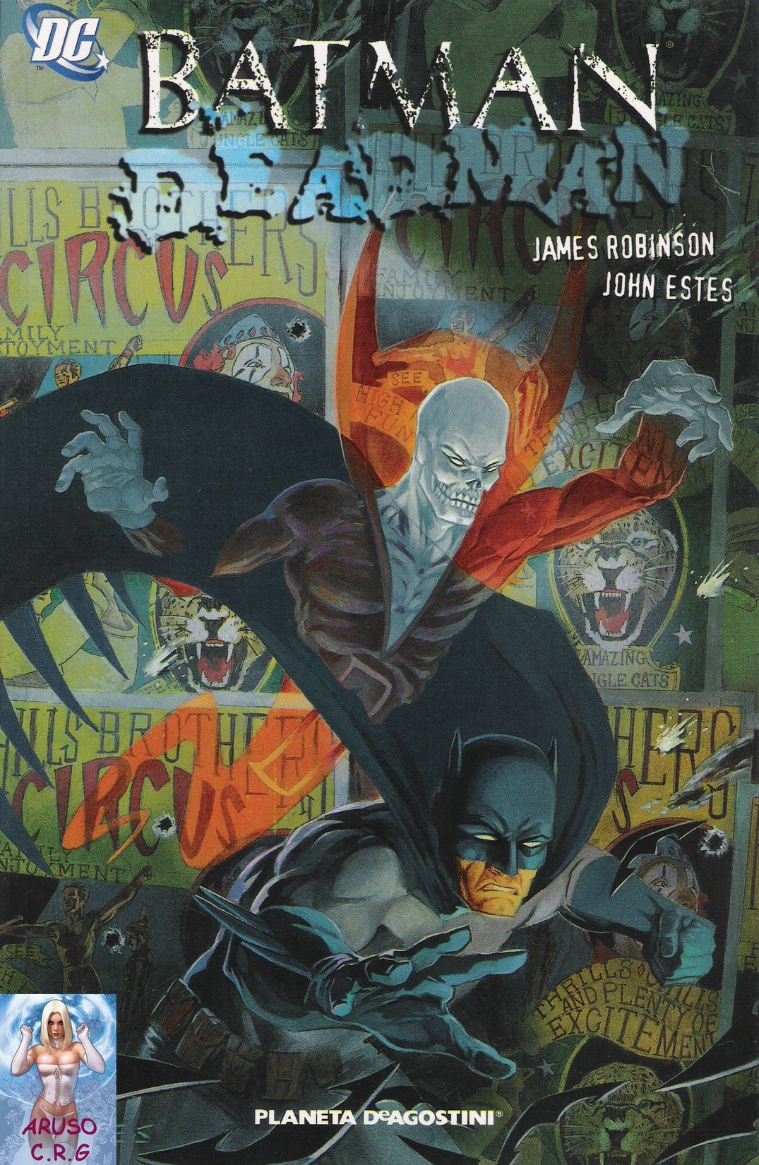 Portada ampliada de BATMAN DEADMAN