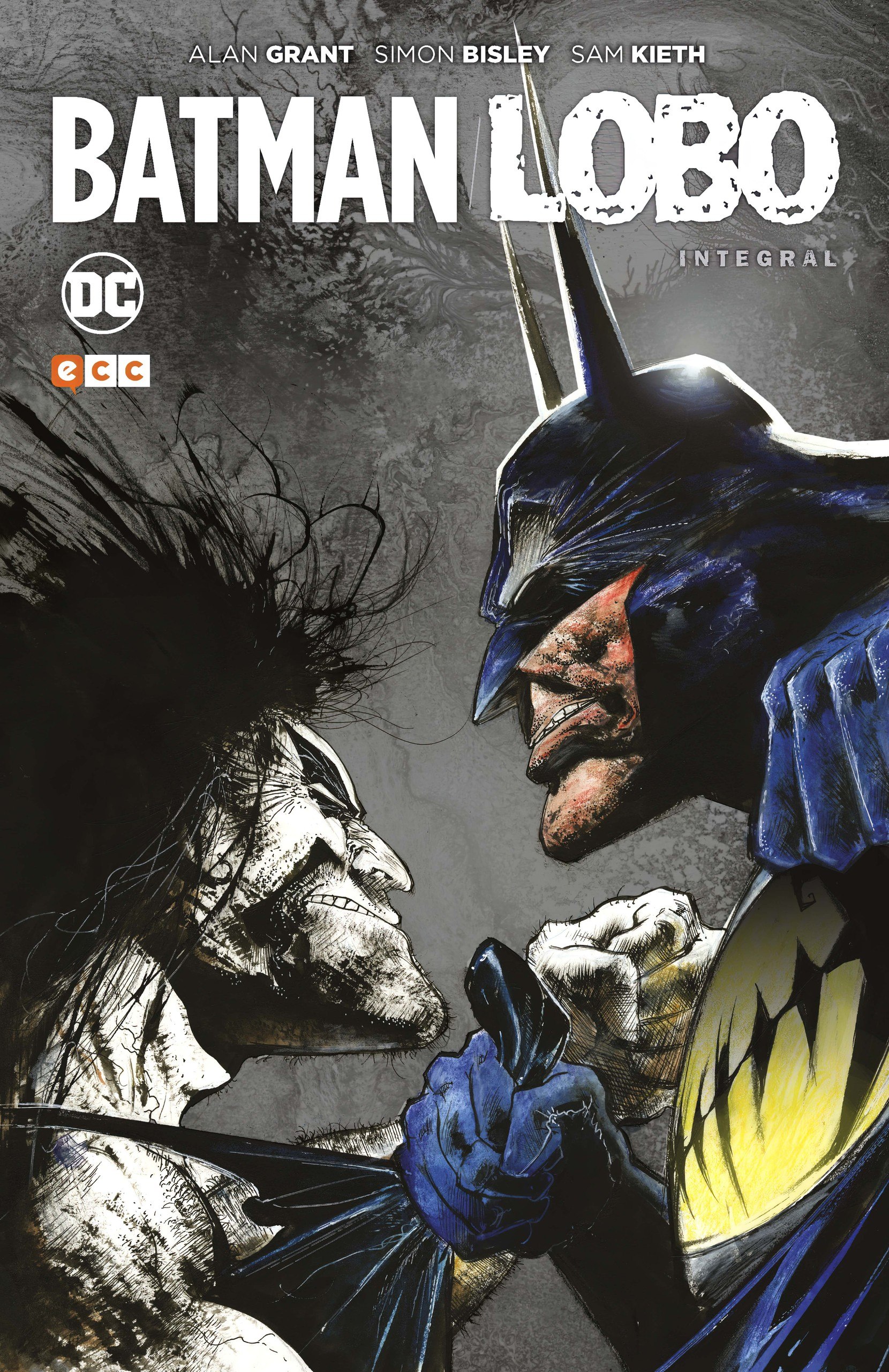 Portada ampliada de BATMAN LOBO INTEGRAL