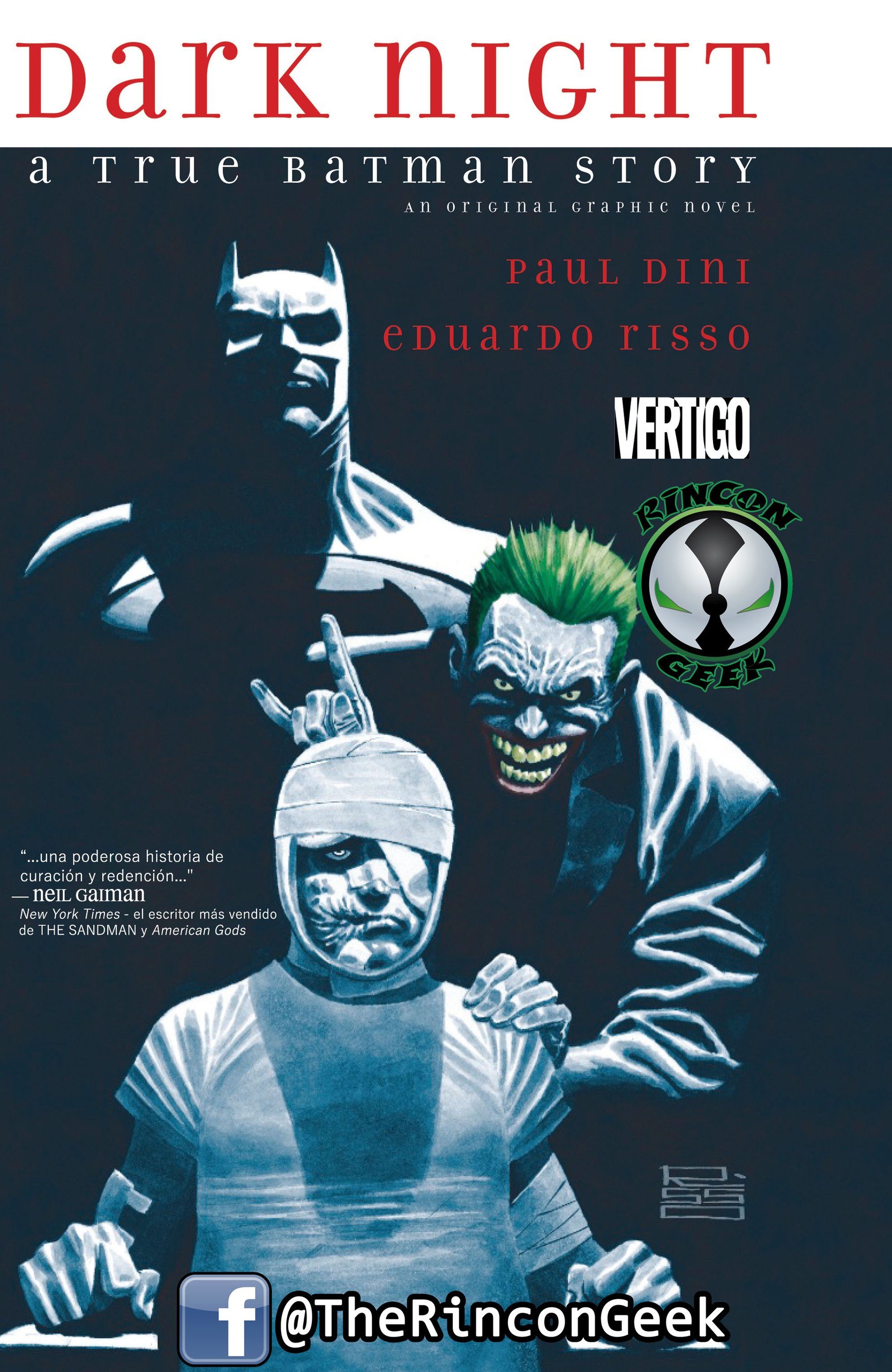 Portada ampliada de Dark Night