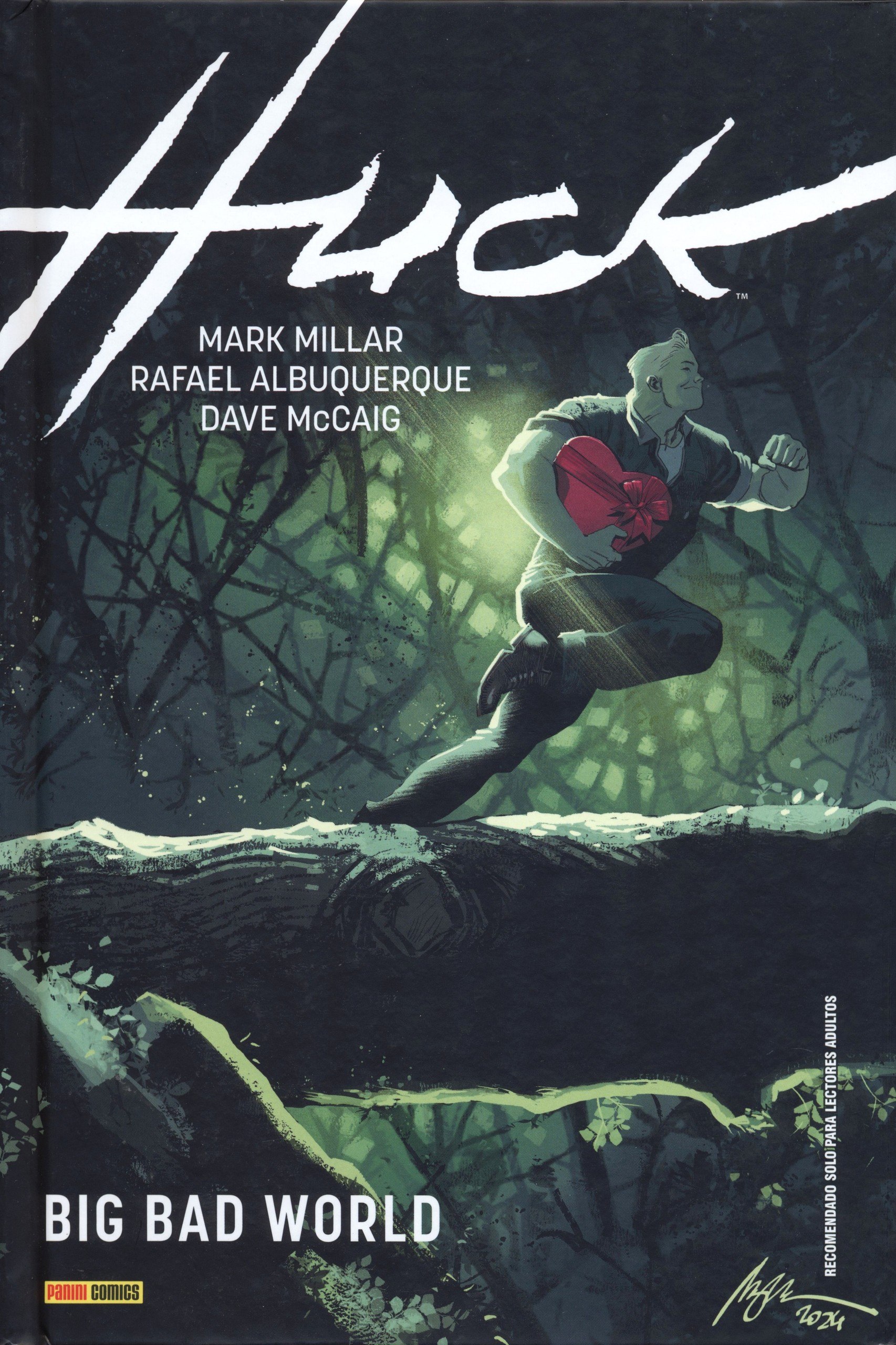Portada ampliada de Huck