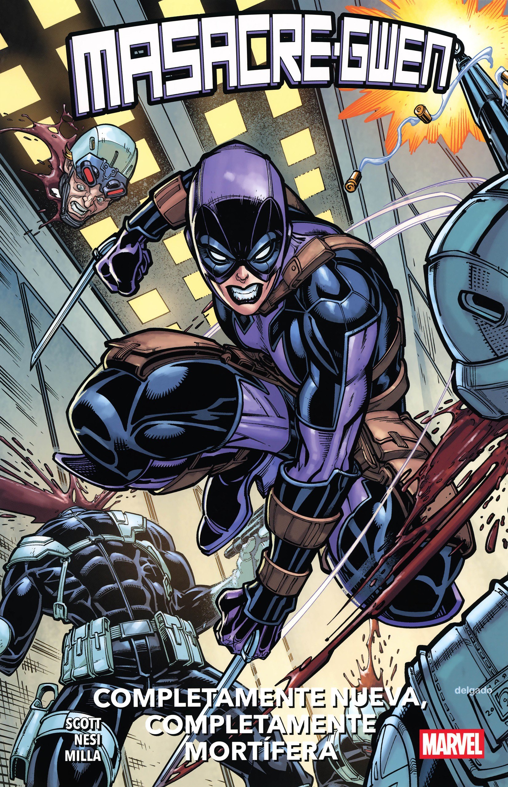 Portada ampliada de MASACRE GWEN