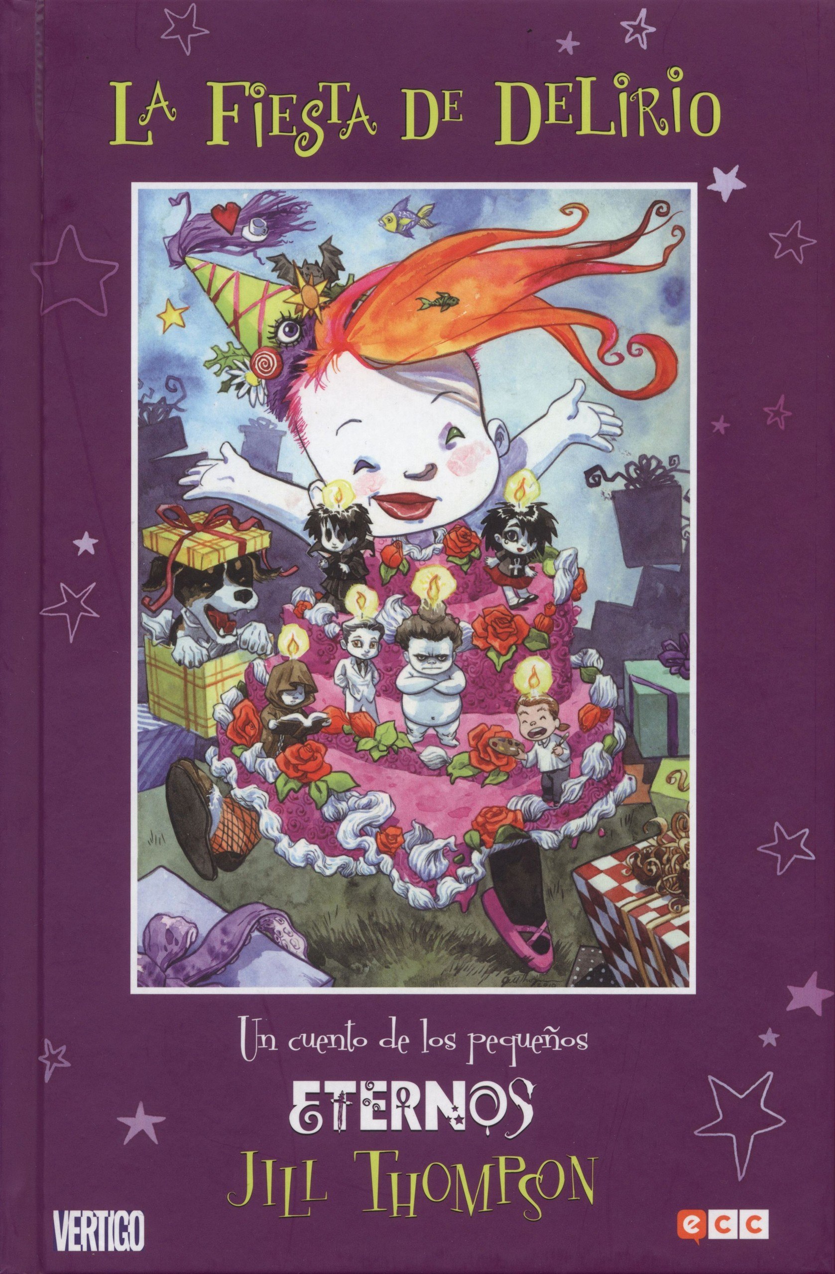 Portada ampliada de LA FIESTA DE DELIRIO