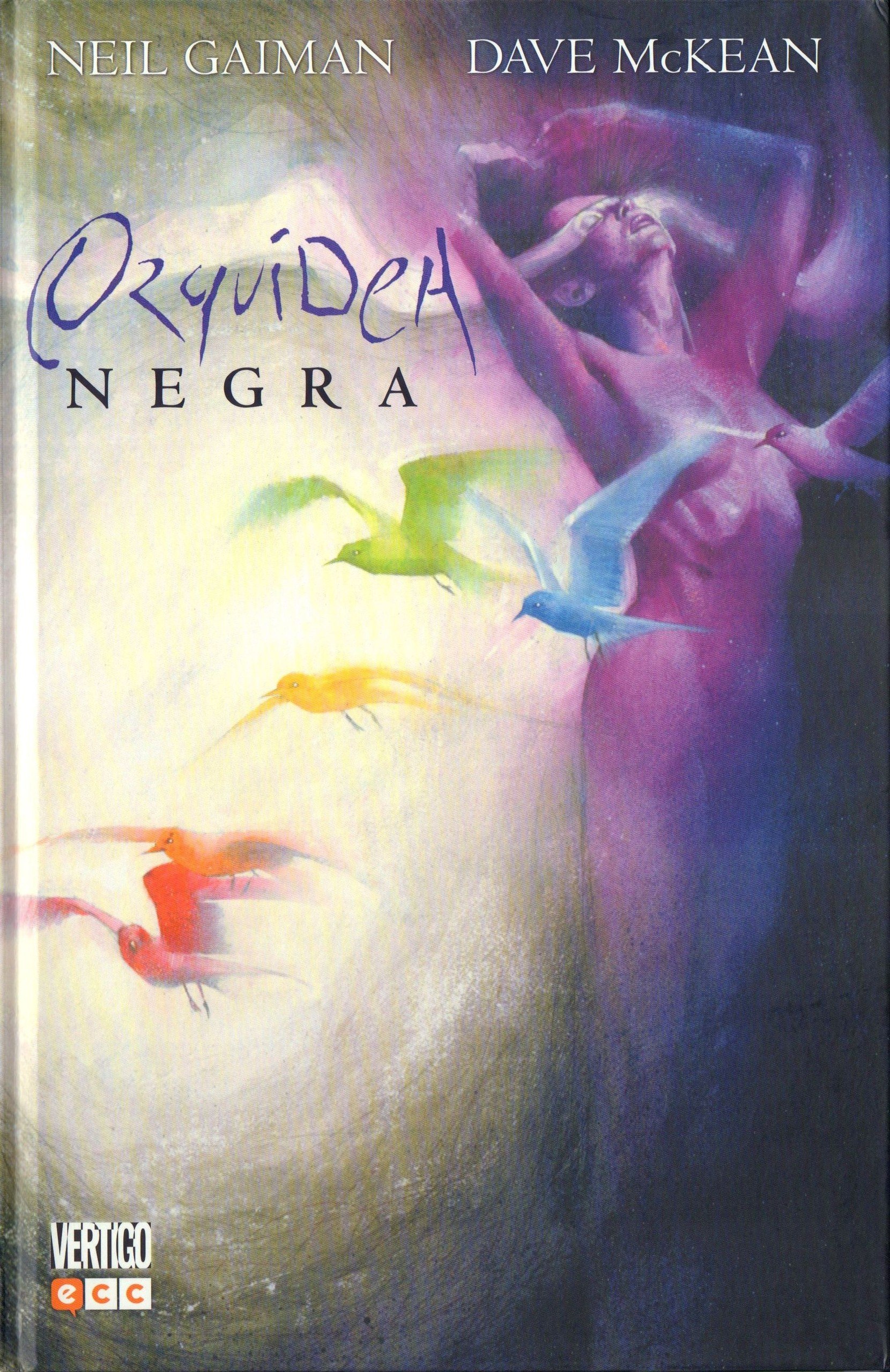 Portada ampliada de Orquídea Negra
