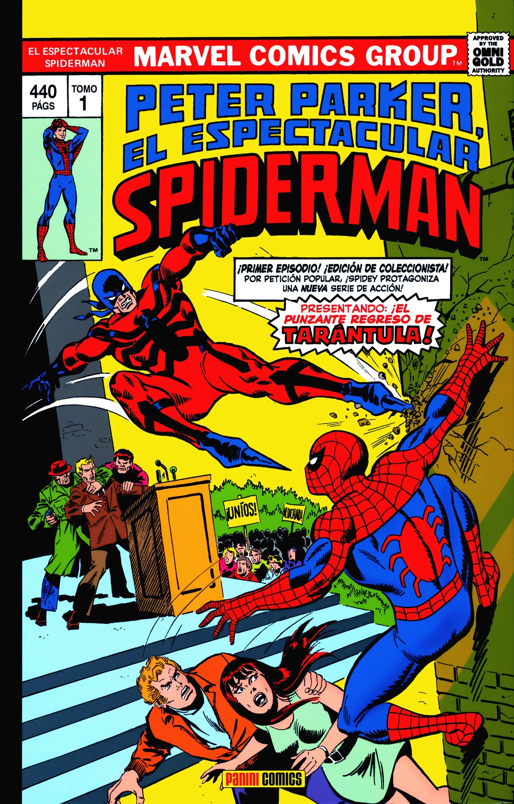 Portada ampliada de PETER PARKER, EL ESPECTACULAR SPIDERMAN
