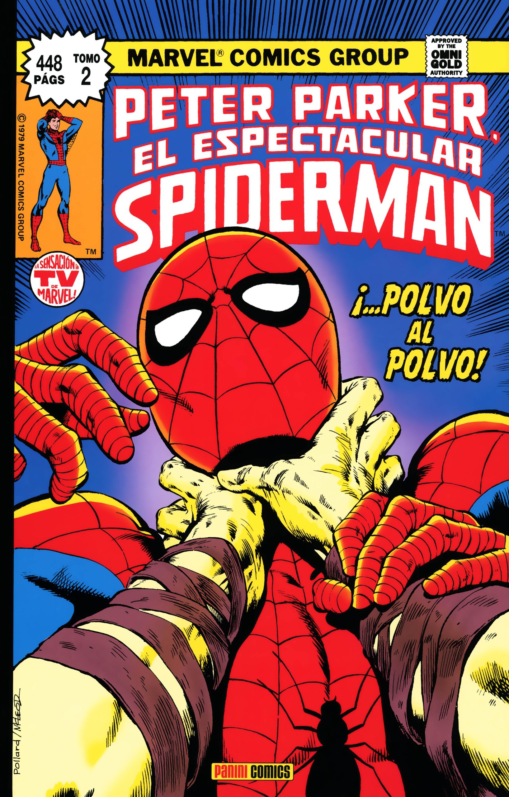 Portada ampliada de PETER PARKER EL ESPECTACULAR SPIDERMAN
