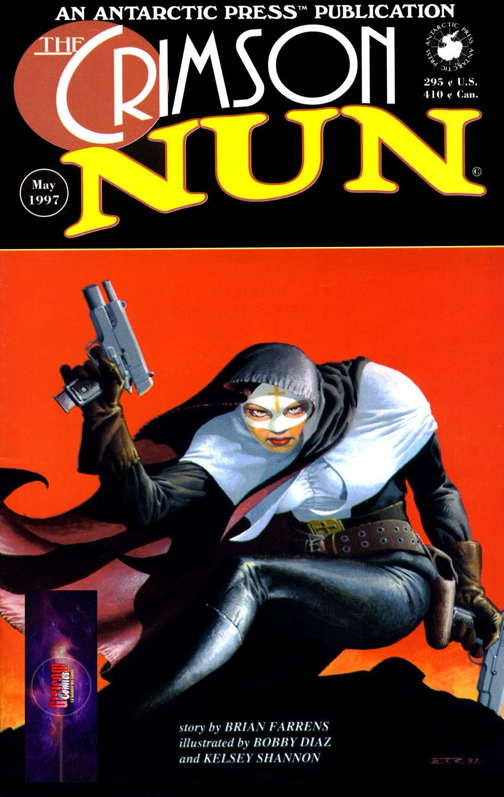 Portada ampliada de The Crimson Nun