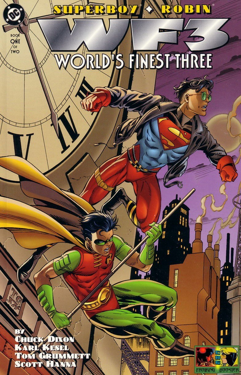 Portada ampliada de SUPERBOY • ROBIN WF3 WORLD'S FINEST THREE