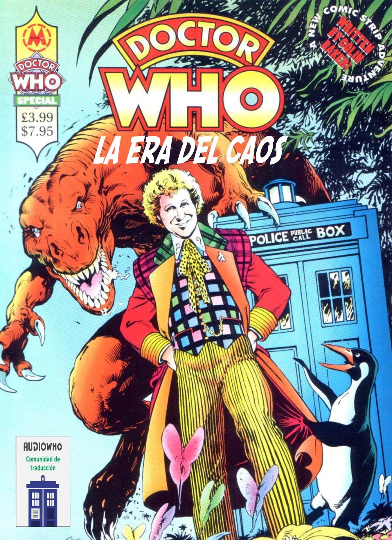 Portada ampliada de DOCTOR WHO LA ERA DEL CAOS