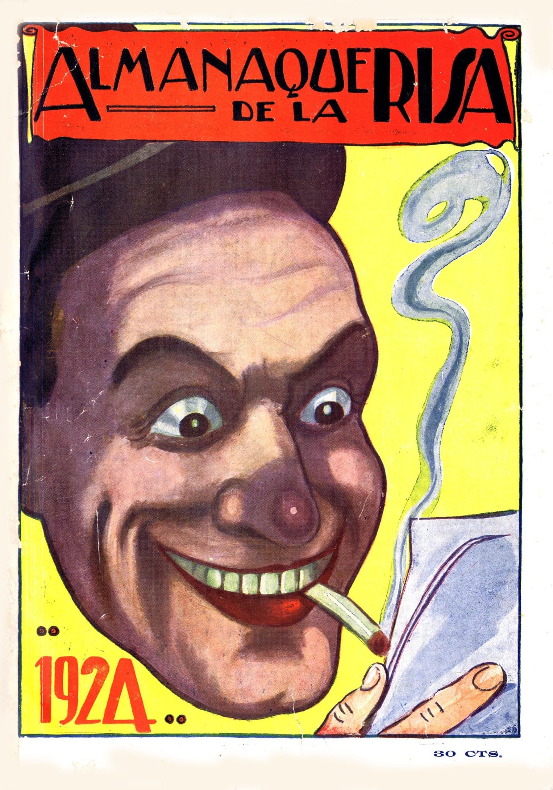 Portada ampliada de ALMANAQUE DE LA RISA