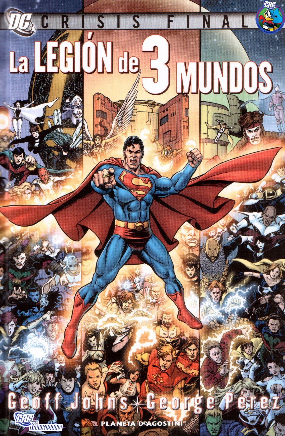 Portada ampliada de La LEGIÓN de 3 MUNDOS