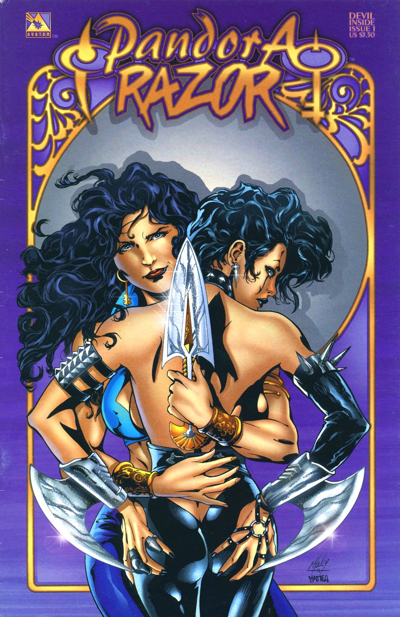Portada ampliada de Pandora Razor