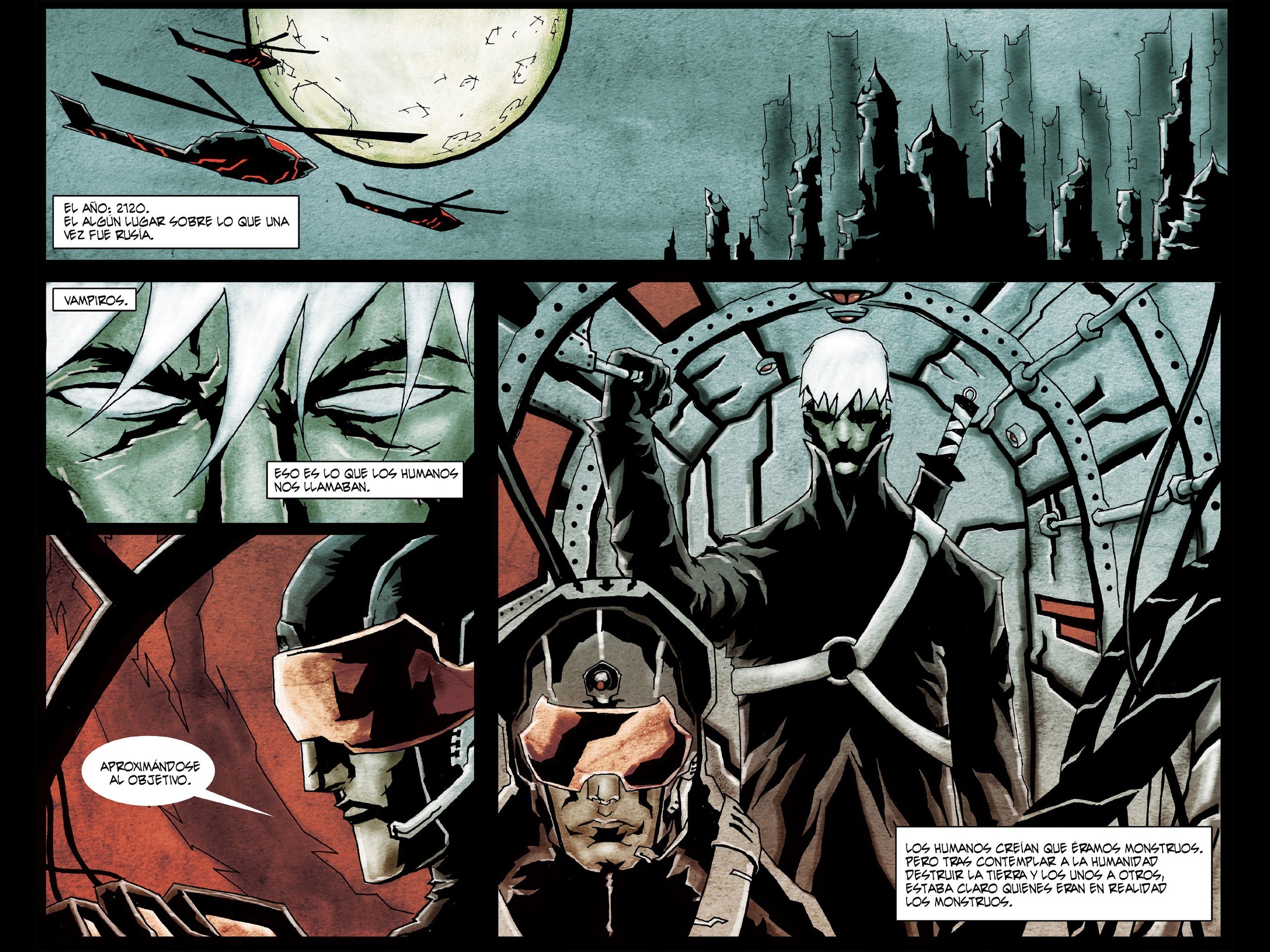 Portada ampliada de Blood Hunter (traducido por Crowed y W.D.)(Outsiders)