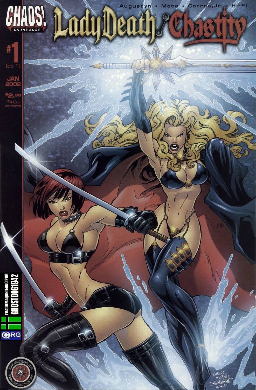 Portada ampliada de Lady Death: Chasity