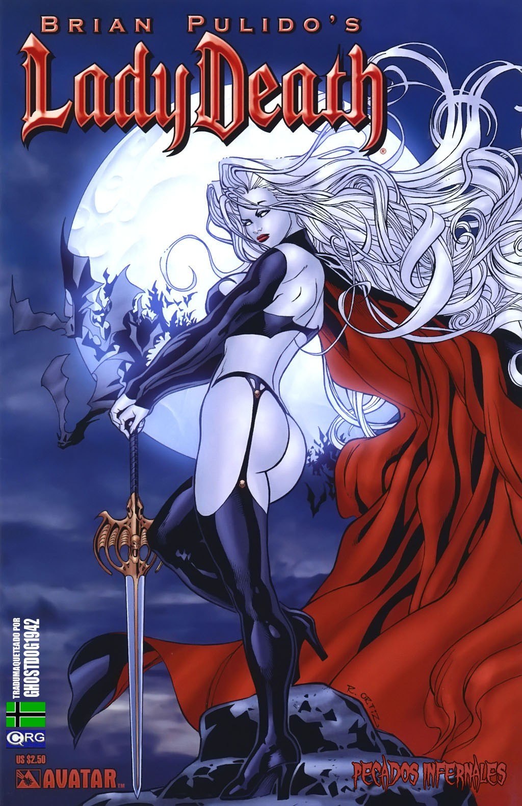 Portada ampliada de Brian Pulido's Lady Death