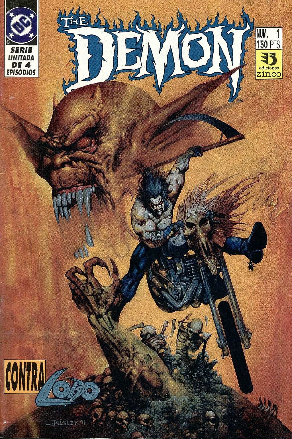 Portada ampliada de THE DEMON