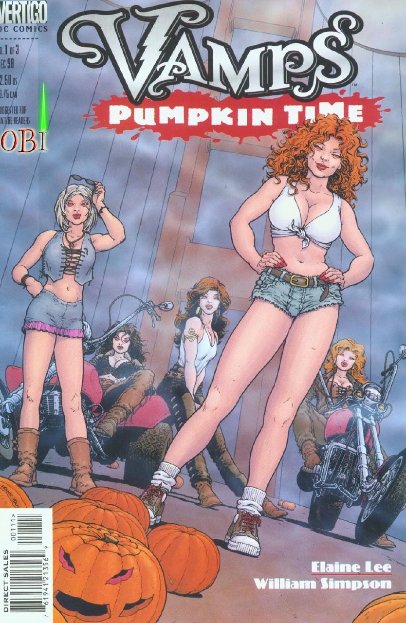 Portada ampliada de Vamps Pumpkin Time