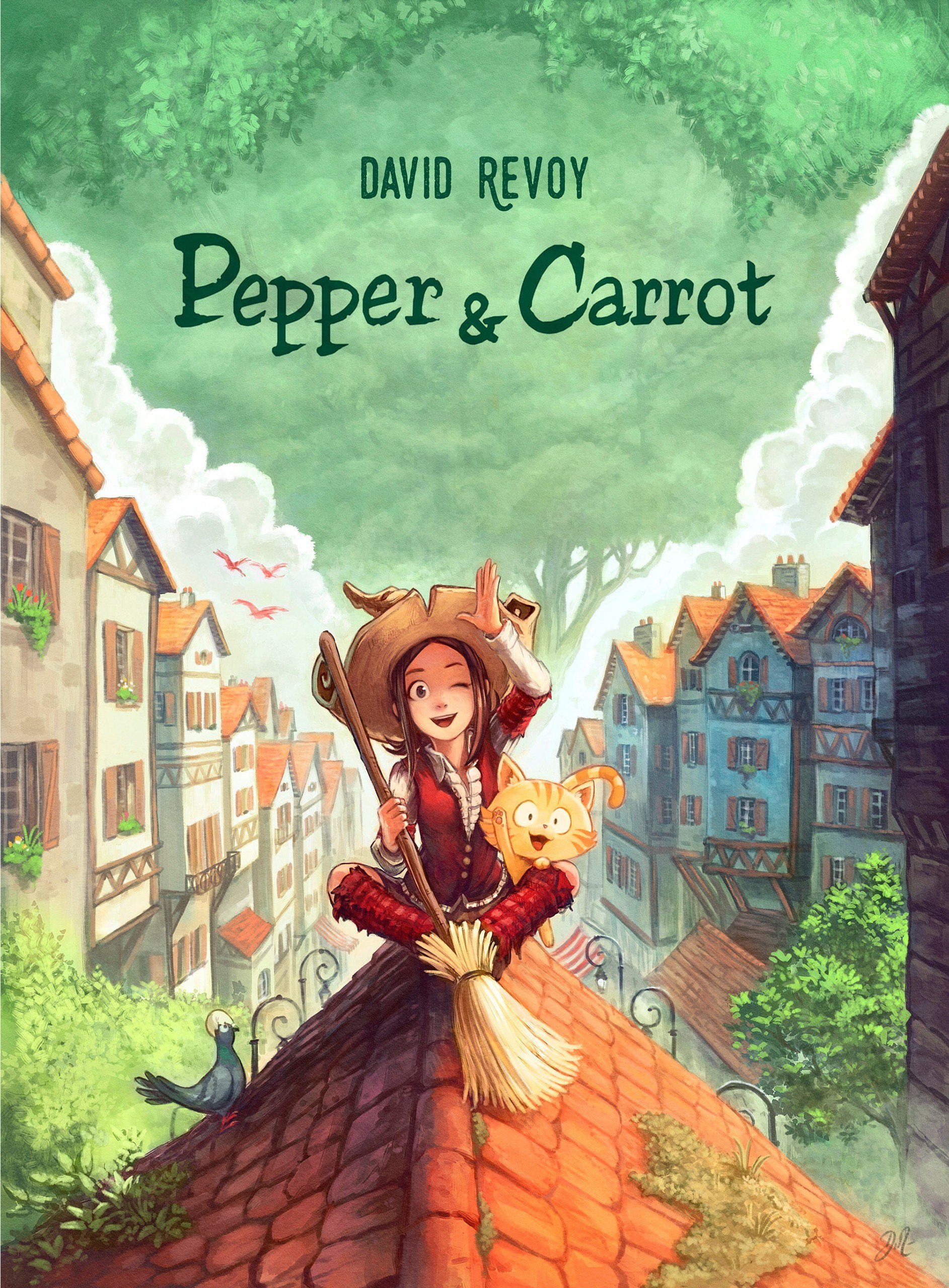 Portada ampliada de Pepper & Carrot