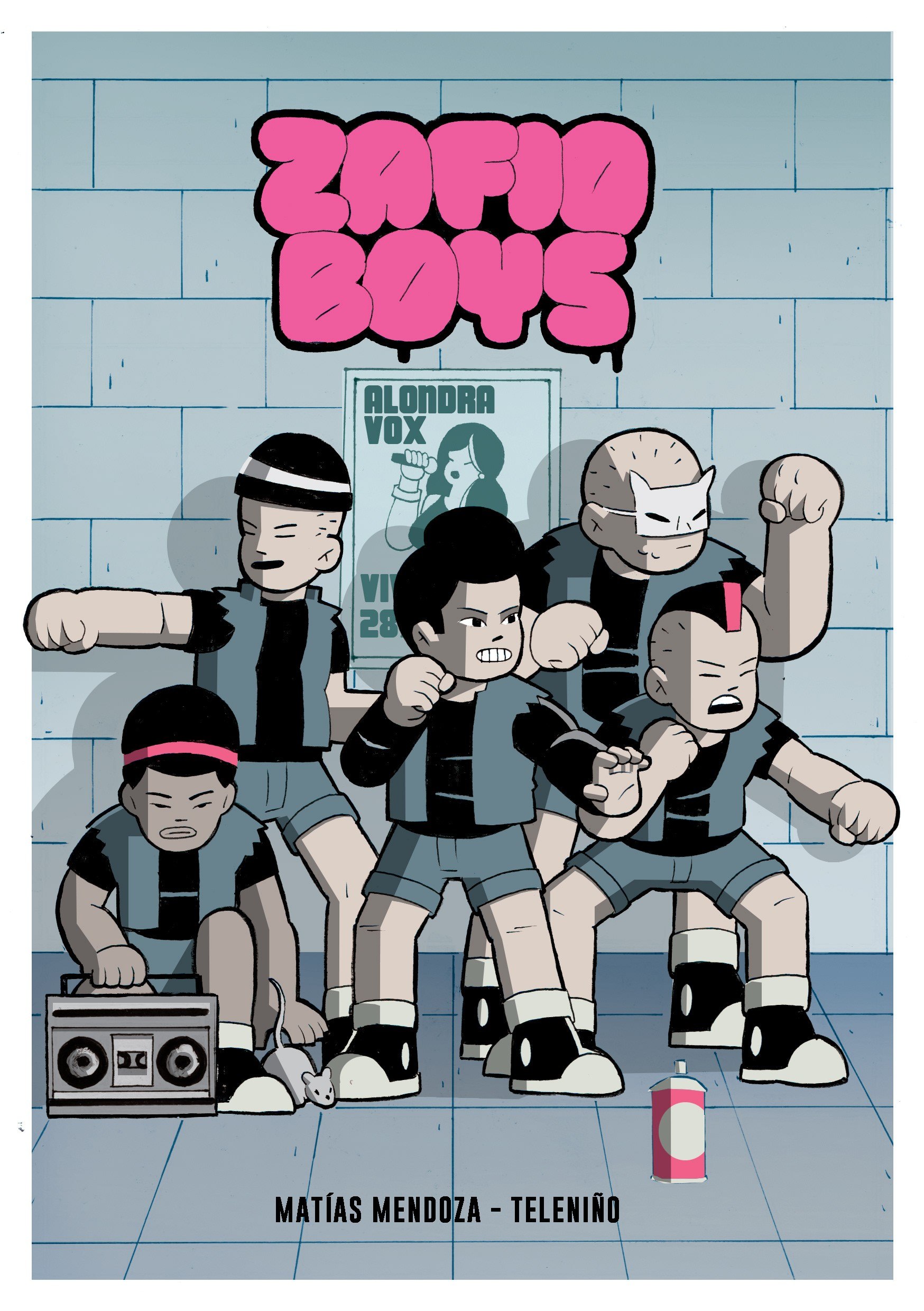 Portada ampliada de ZAFIO BOYS