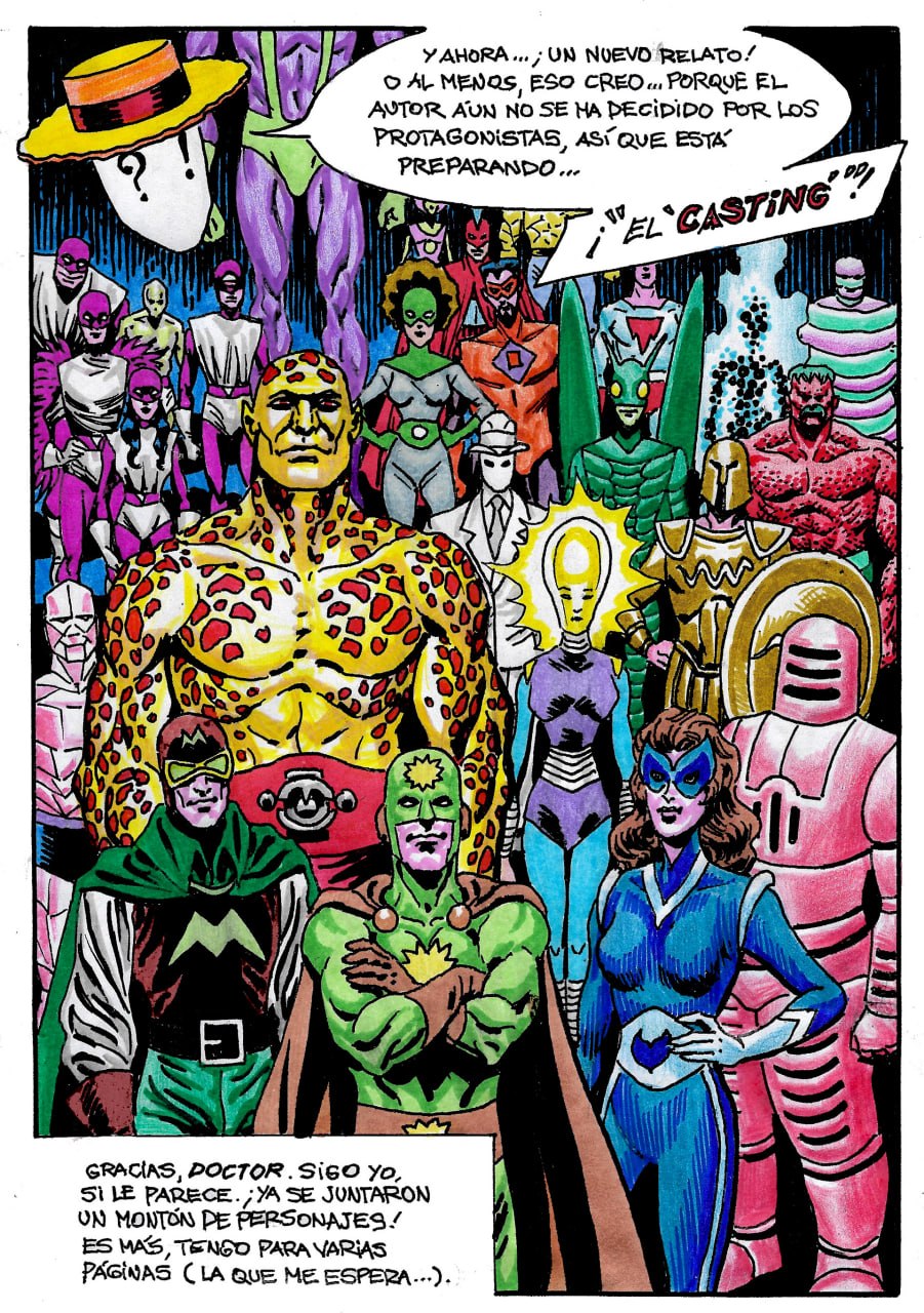 Portada ampliada de Dr Paradox v2 #5 - El Casting (Quique Alcatena)